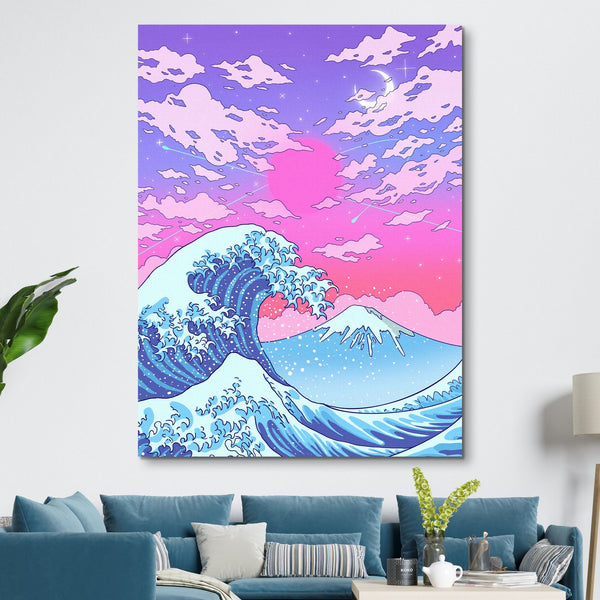 Dream waves Canvas Print wall art