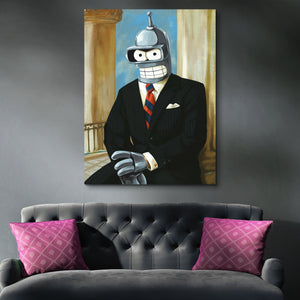 Bender For President wall art