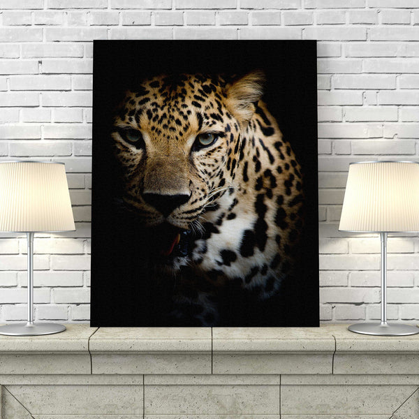 Leopard Portrait wall art