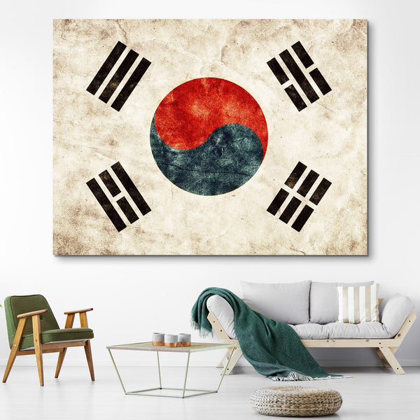 Korean Flag wall art
