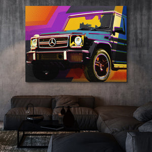 Mercedes G63 wall art