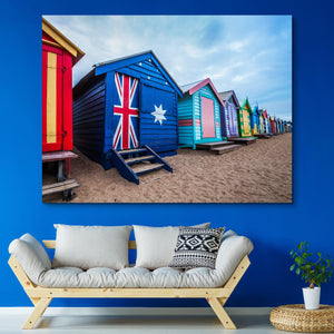 Australia Flag House wall art