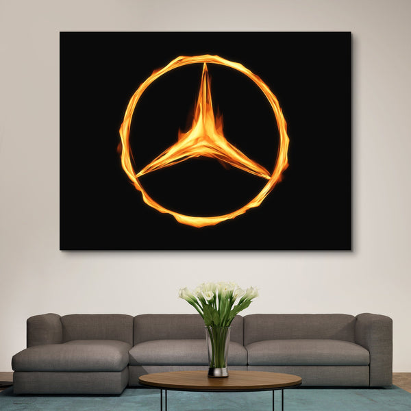 Mercedes Benz wall art