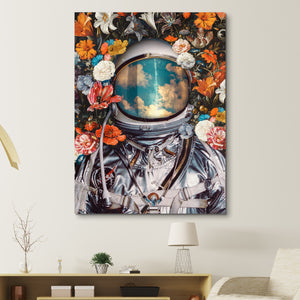 Look Up Astronaut Canvas Print Wall art