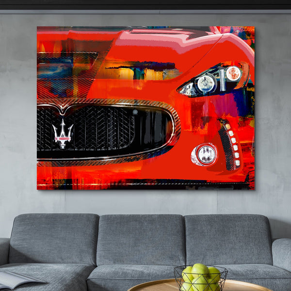 Maserati King wall art 