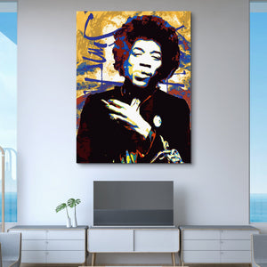 Jimi Hendrix wall art