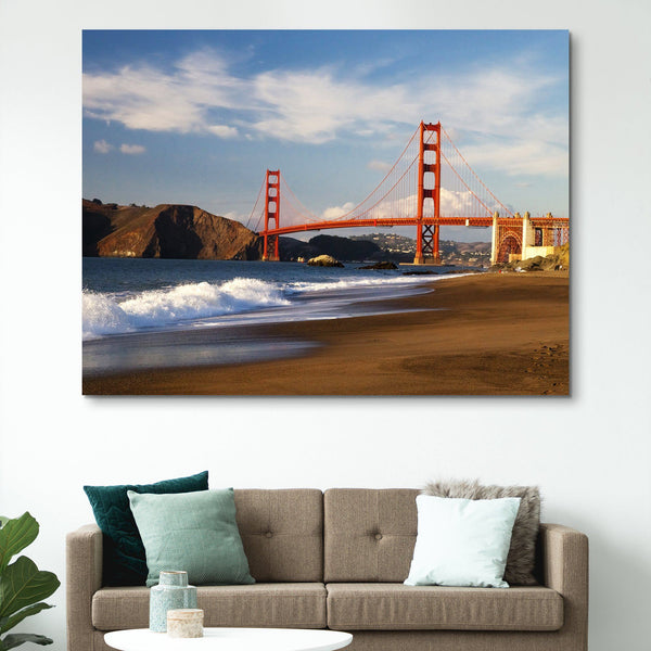 Golden Gate Bridge wall art