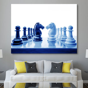 Chess Knight wall art