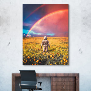 The Good Place Astronaut surrealism Canvas Print wall art