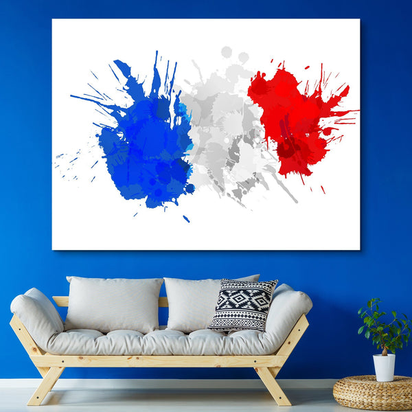 France flag wall art