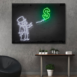 Rich Uncle Pennybags wall art
