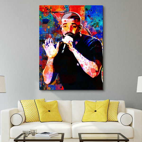 Drake wall art