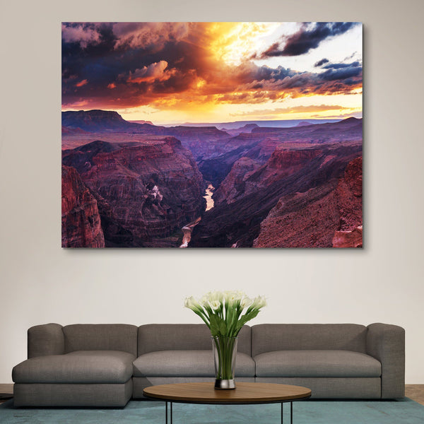 Grand Canyon Sunset wall art
