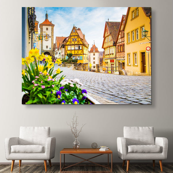 Medieval Town of Rothenburg wall art