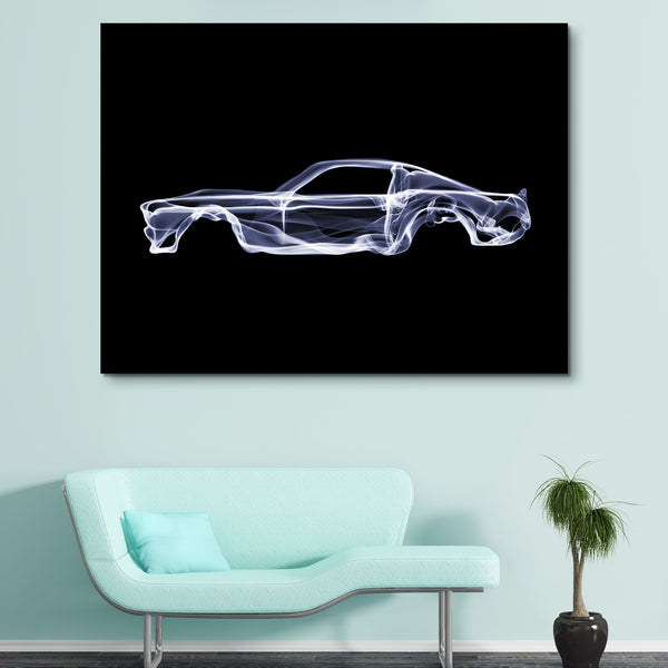 Ford Mustang GT wall art