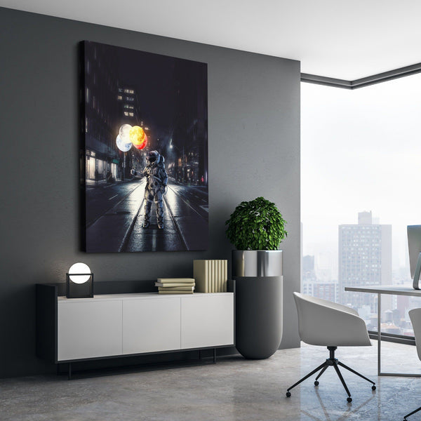 Moon for Sale Canvas Print