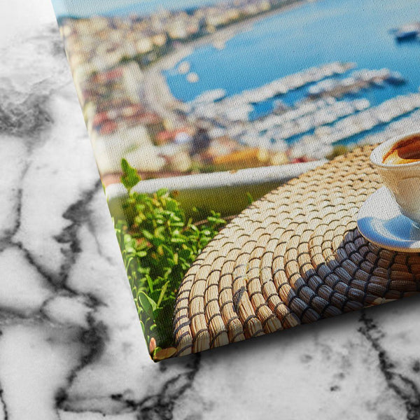 Cup of coffee canvas art
