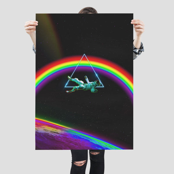 SpaceFall Art print