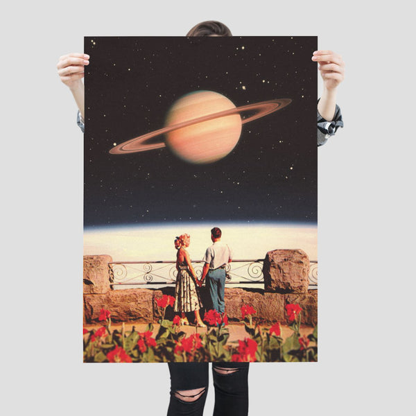 Space Lovers Art Print